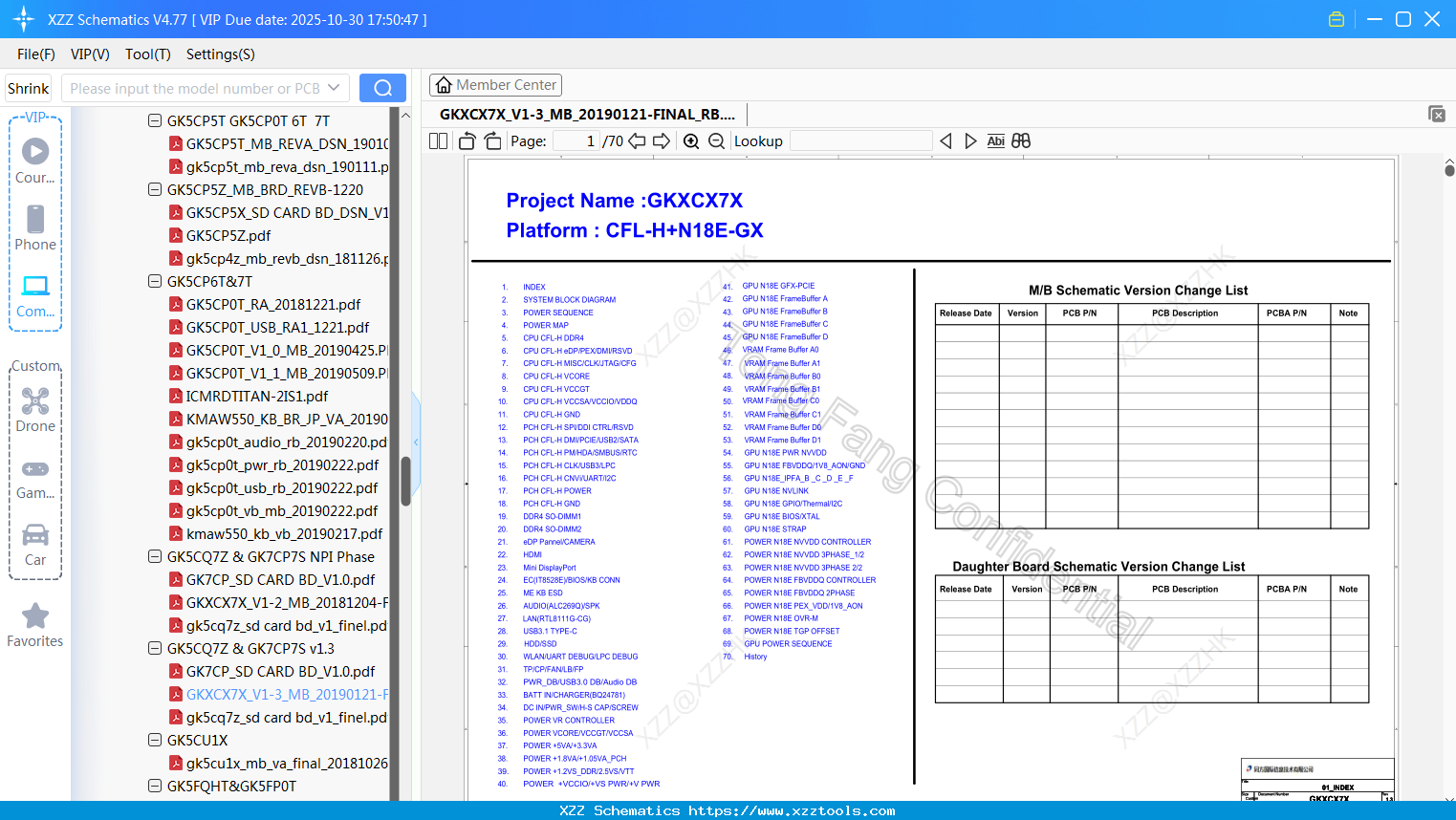 Laptop Mechrevo GKXCX7X_V1-3_MB_20190121-FINAL_RB